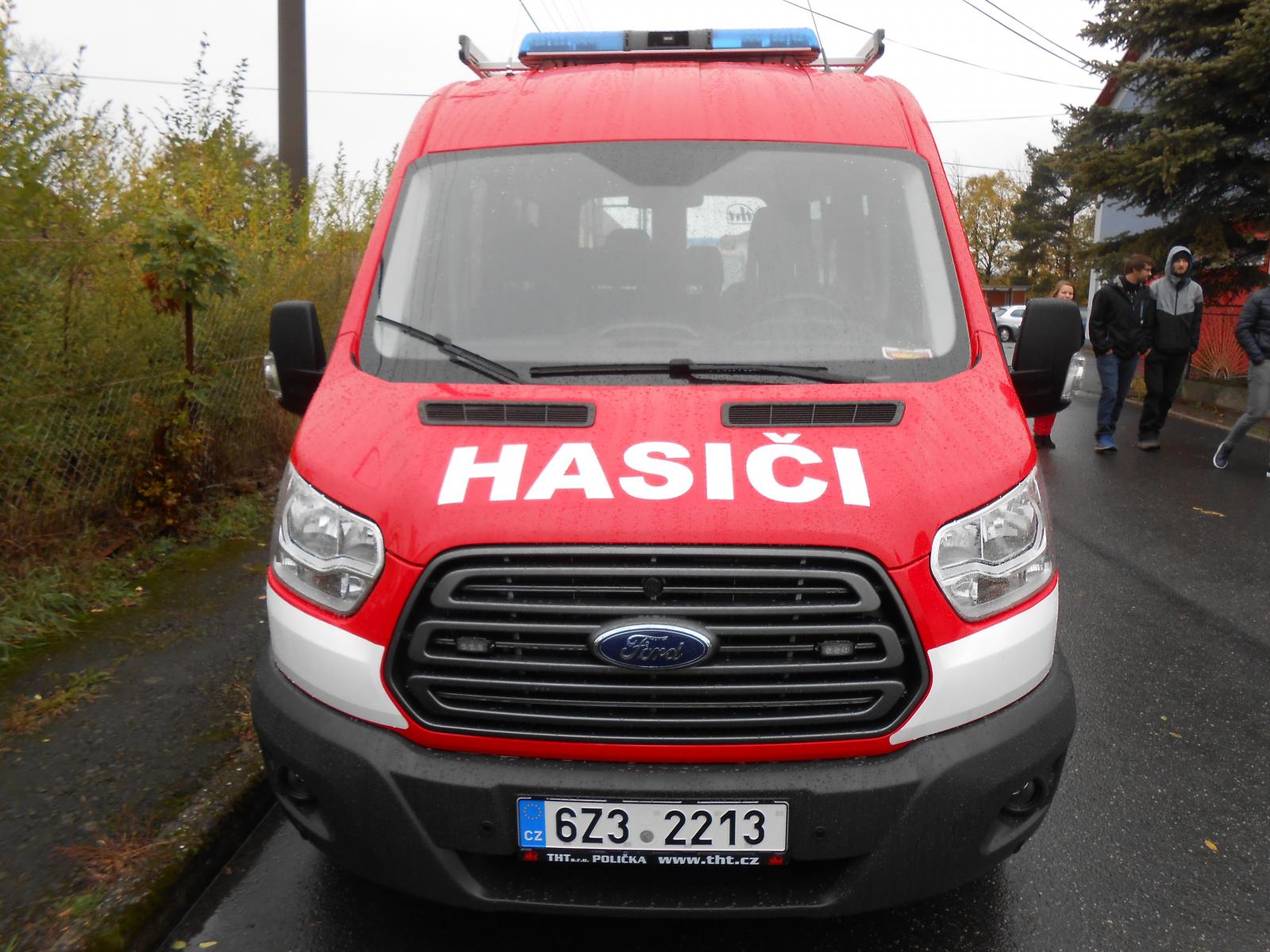 Žehnání nového hasičského auta - SDH Juřinka