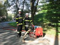 námětové cvičení sborů dobrovolných hasičů v okrsku Val.Meziříčí